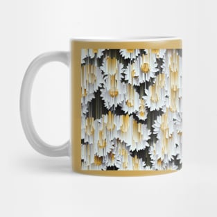 Glitched Daisies Mug